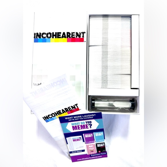 Incohearent Incoherent Adult Party Game - What Do You Meme New Game - Picture 5 of 6